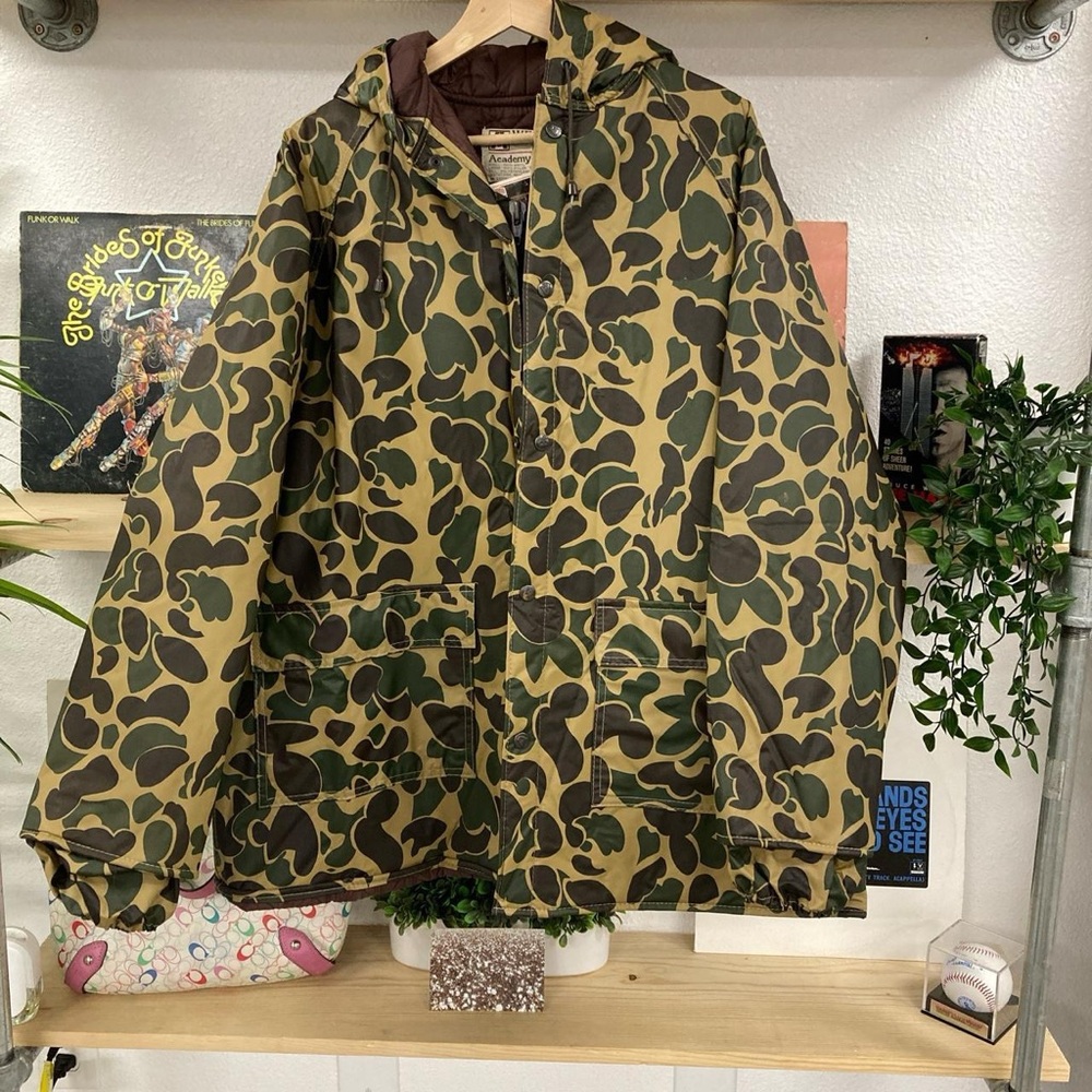 Vintage 70’s Duck Camo Jacket